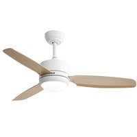 Valejo - Ventilateur design LED télécommande 117 cm